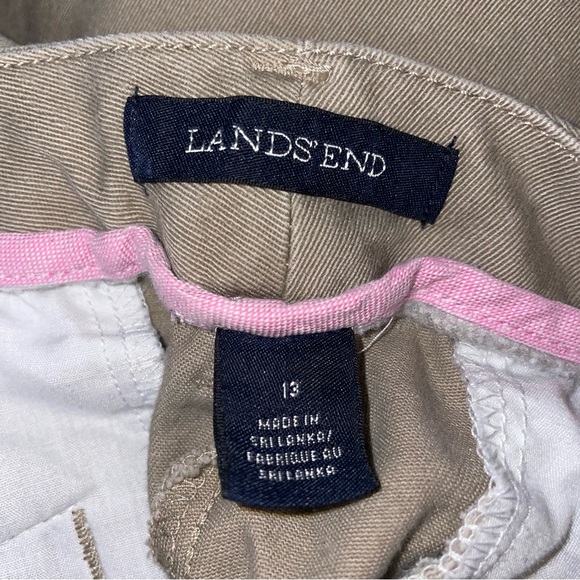 Lands' End Women’s slim leg khakis - Picture 3 of 3